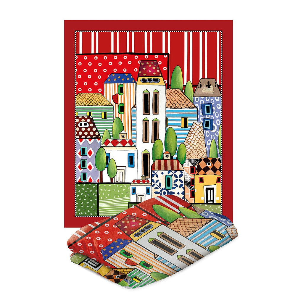 PLAID PAESE MIO ROSSO CM130X160 - Egan