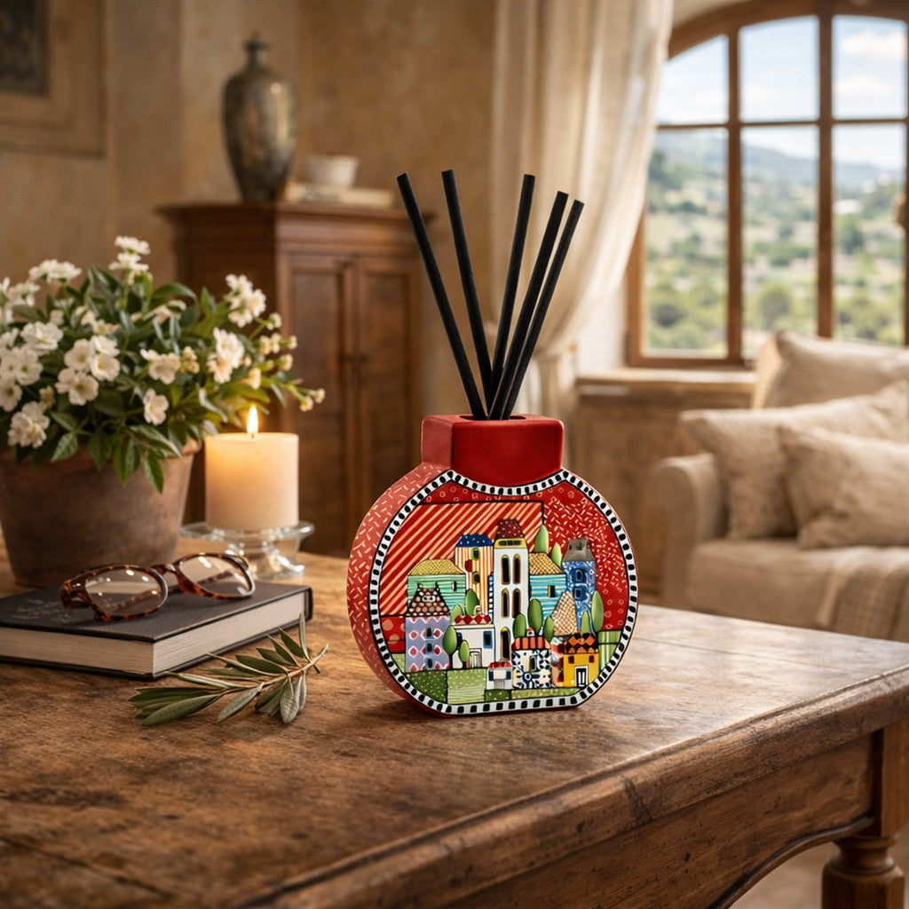 PROFUMATORE PAESE MIO ROSSO CM10X11 - Egan
