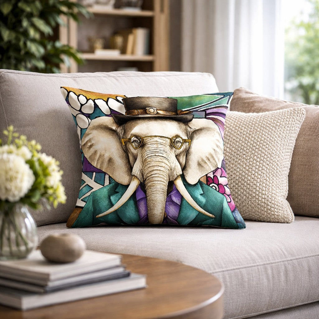 CUSCINO ELEFANTE 'WISDOM'' CM 45X45 - Egan