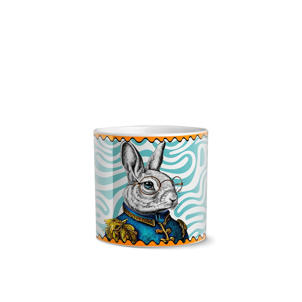 SET 4 CACHEPOT  HUMAN ESSENCE CONIGLIO ''ENERGY'' 7X7 CM - Egan