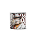 SET 2 CACHEPOT  HUMAN ESSENCE RINOCERONTE ''STRENGTH" 8,5X8,5 CM - Egan