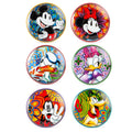 EGAN-SET 6 MIXED DESSERT PLATES - Egan
