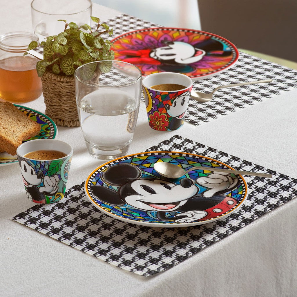 EGAN-SET 6 MIXED DESSERT PLATES - Egan