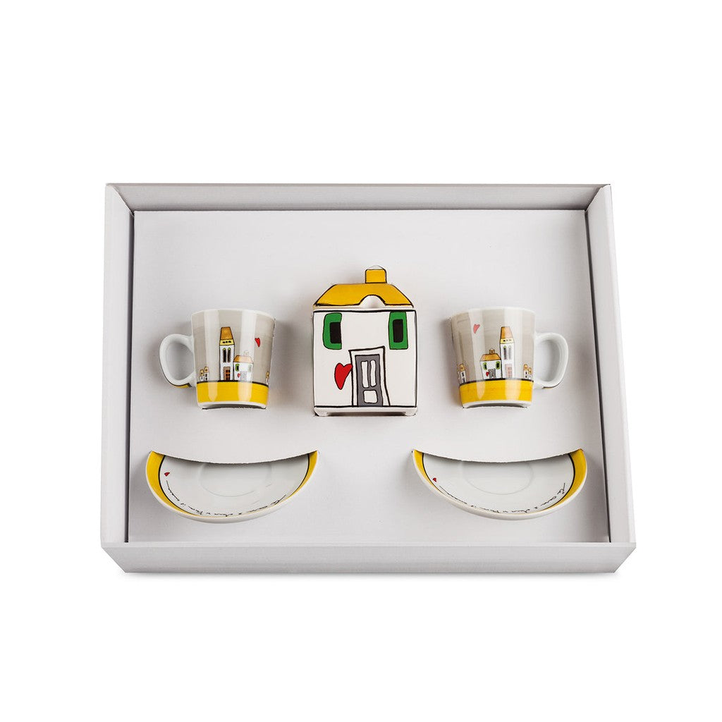 6 COFFEE CUP SET LE CASETTE  ML.100 - Egan