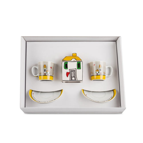 6 COFFEE CUP SET LE CASETTE  ML.100 - Egan
