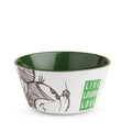 BOWL MINNIE LIVE LAUGH LOVE GREEN ML. 520 D.13 - Egan