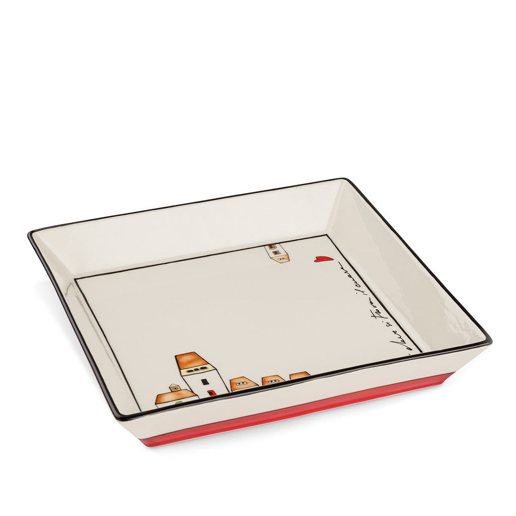 TABLE CENTERPIECE LE CASETTE 26X26 - Egan