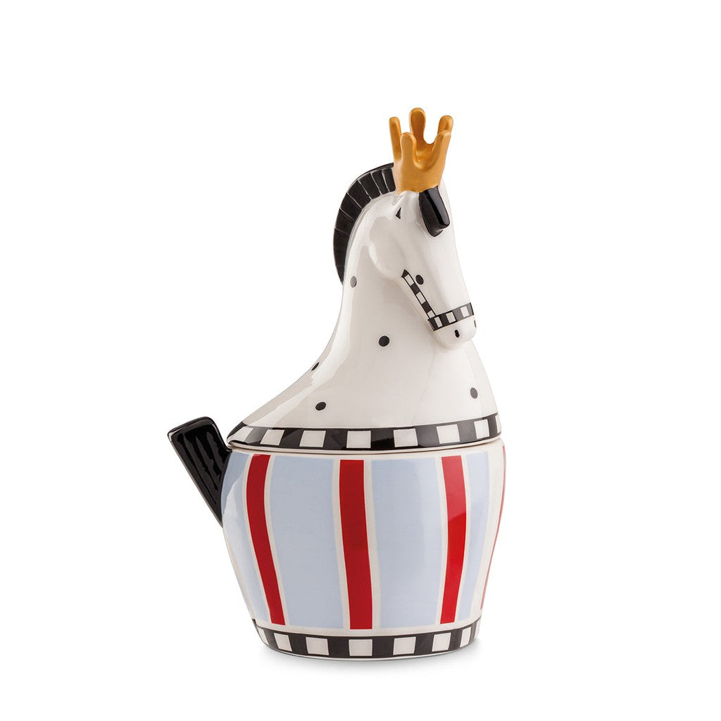 BOX HORSE I GIRGENTI BLUE 16X23 - Egan