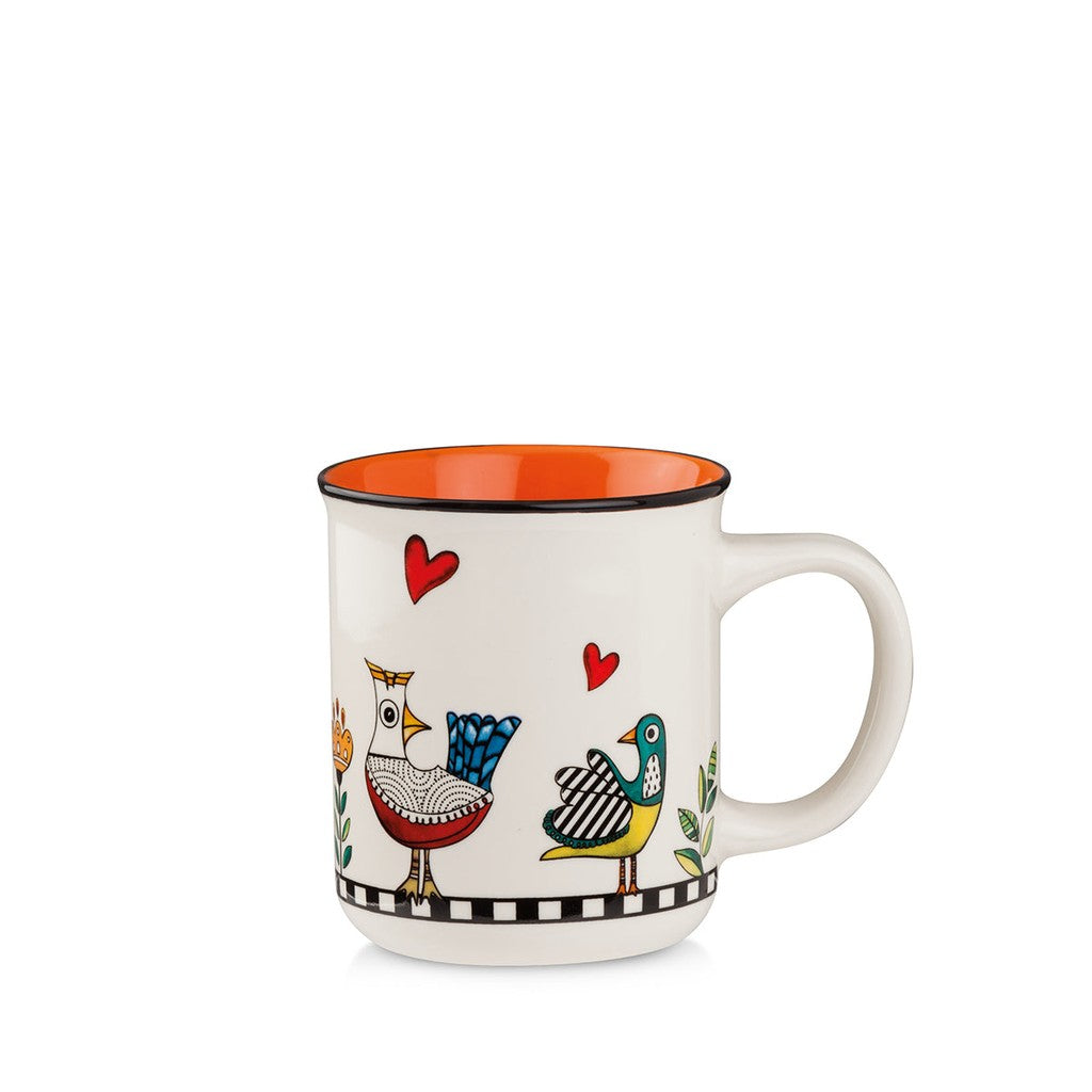 MUG COCORICO’ ORANGE ML 380 - Egan