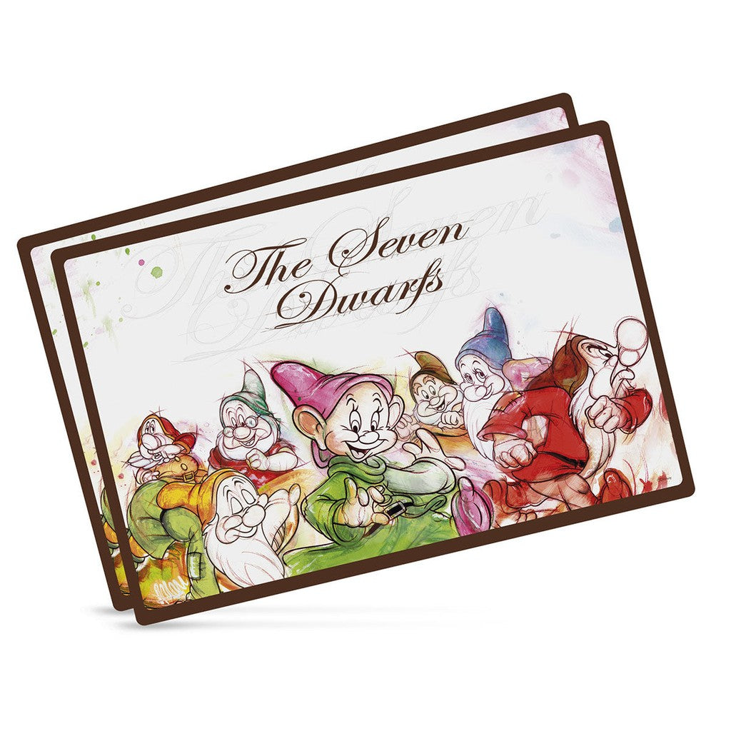SET 2 MUG + 2 PLACEMATS 7 DWARFS - Egan