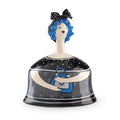 SET 2 PCS. BLACK SET MONEY BOX LE PUPAZZE CM.15X18 - Egan