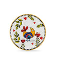SET 6 DESSERT PLATES COCORICO’ YELLOW DM 19 - Egan