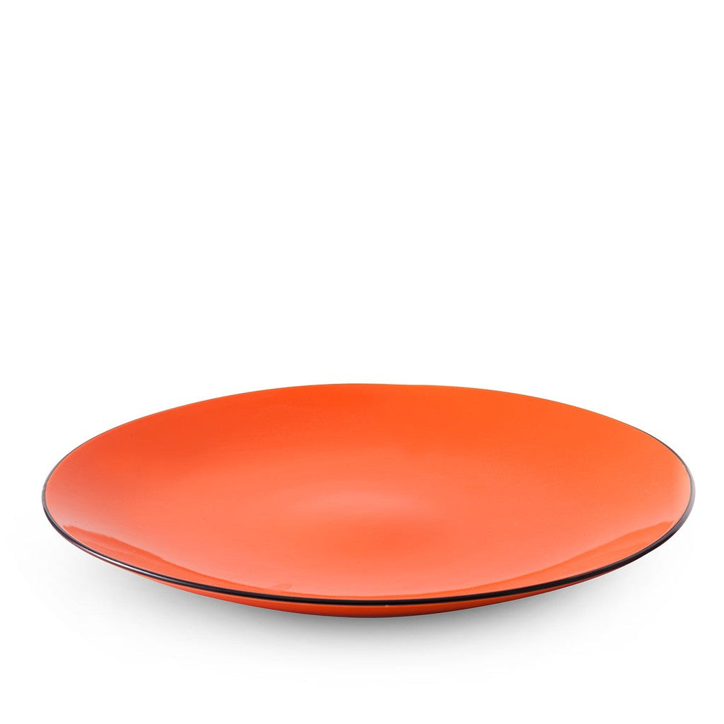 ROUND PLATE COCORICO’ ORANGE DM 30 - Egan