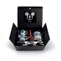 EGAN-SET 2 ESPRESSO CUP + SUGAR BOWL LE PUPAZZE LIGHT BLUE - Egan