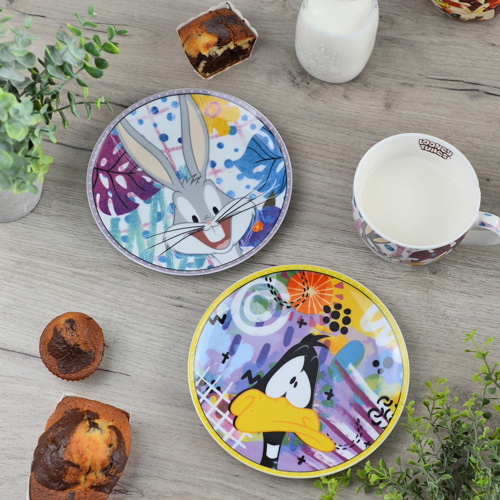 EGAN-DESSERT PLATE DAFFY DUCK D.19 - Egan