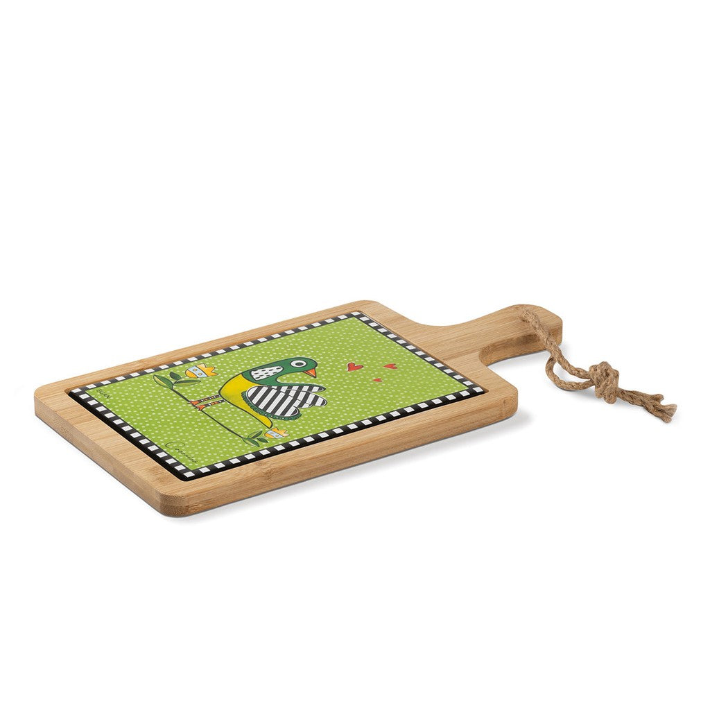 EGAN-CHOPPING BOARD COCORICOGREEN CM30X15 - Egan
