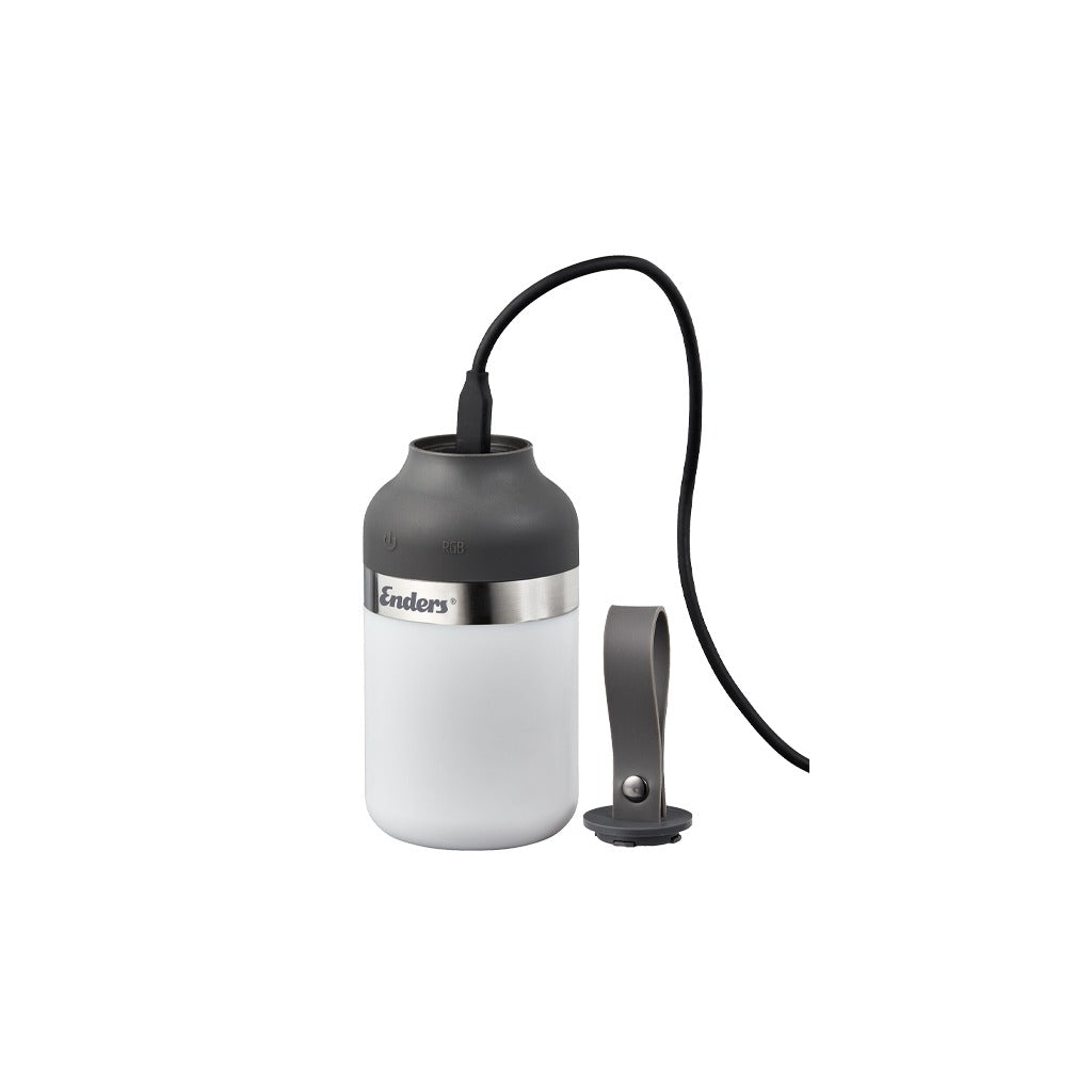 Enders LED-Campingleuchte Luvo mit Akku und RGB