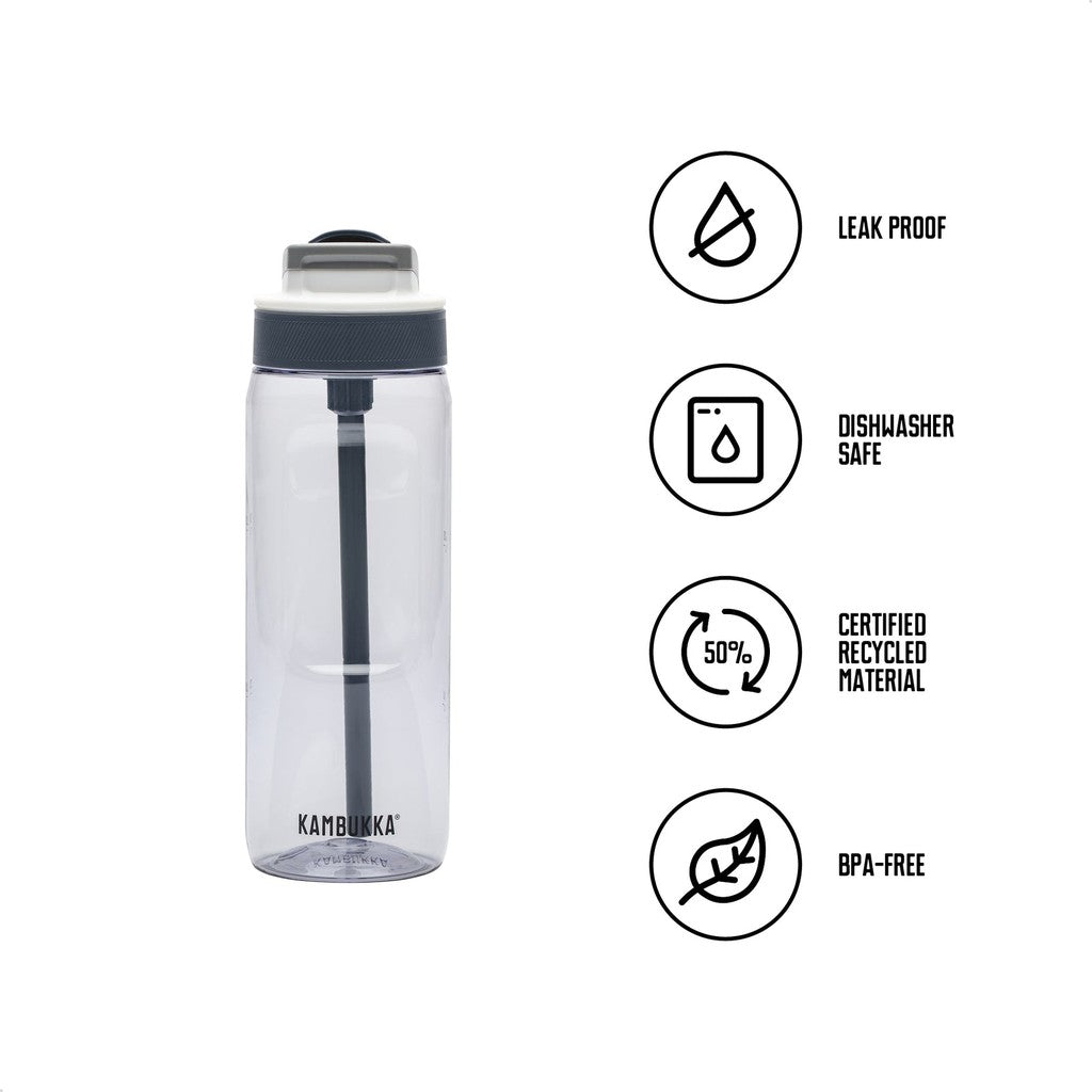 Kambukka Lagoon Water Bottle 750ml - Clear - Kambukka
