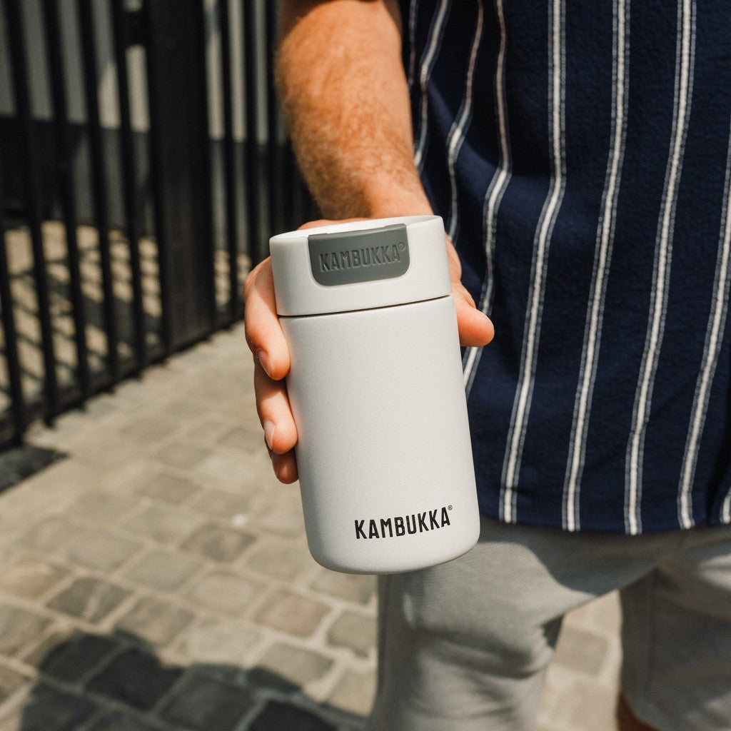 Thermal mug Kambukka Olympus 300ml Marshmallow White - Kambukka