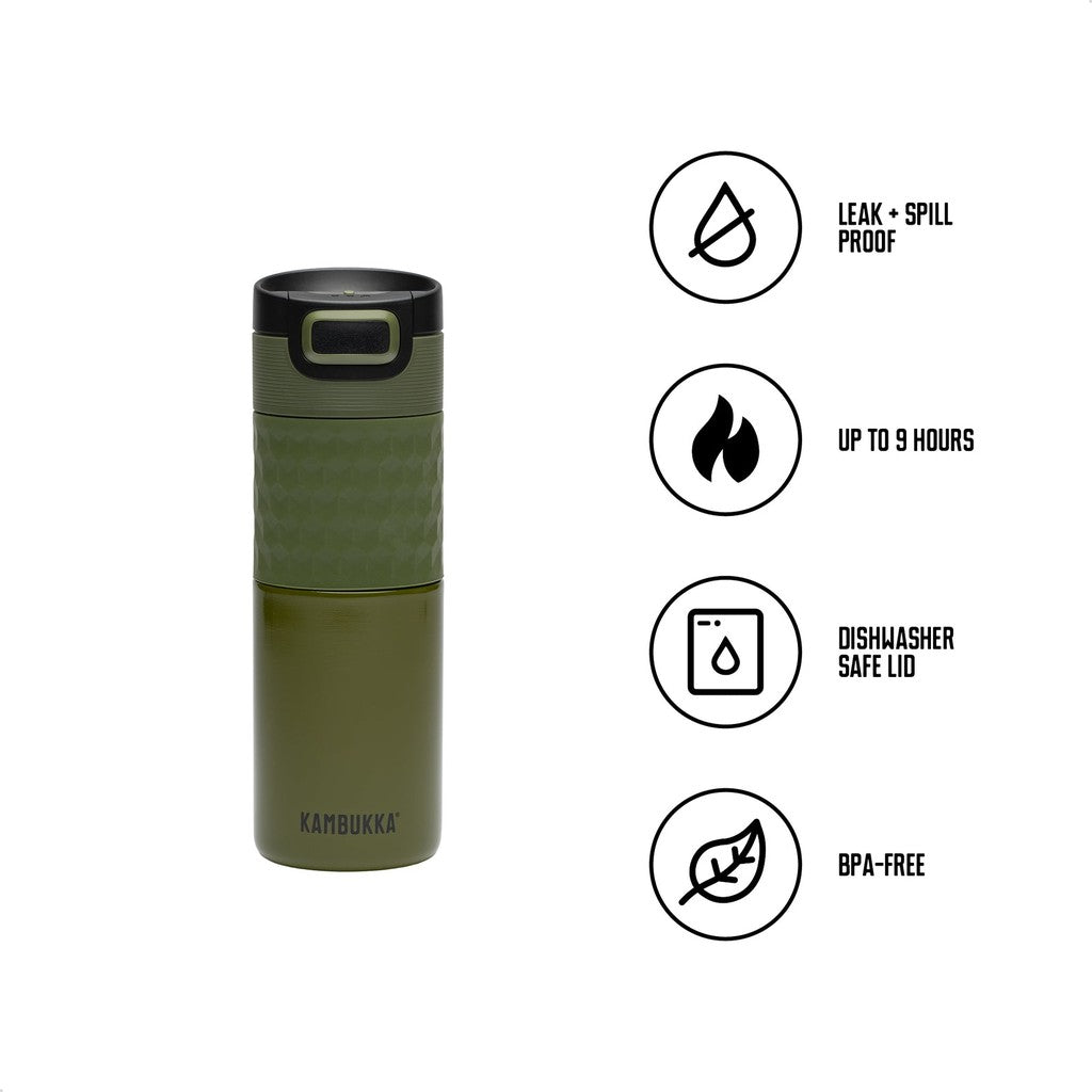 Kambukka Etna Grip Khaki Warrior 500 ml - Kambukka