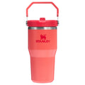 Stanley Ice Flow GO 600ml/20oz Flip Straw Wtr Btl Hot Coral - Stanley