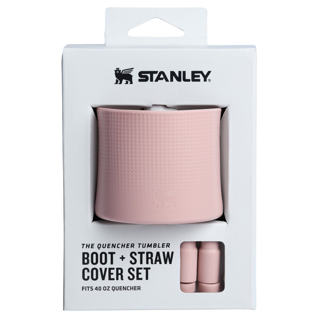 Stanley Quencher Boot + Straw Topper 40oz Pink Dusk - Stanley